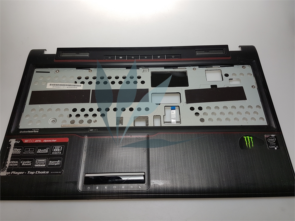 Repose poignets avec touchpad pour MSI GE60