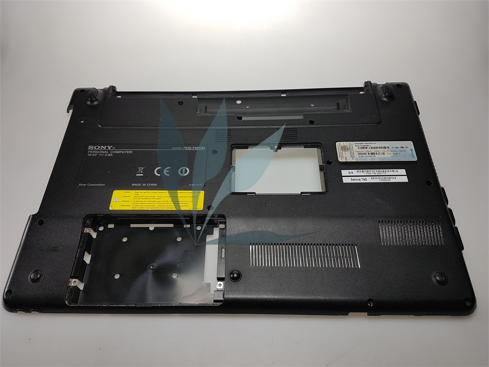 Fond de caisse noir pour Sony VPC-EB4J1E