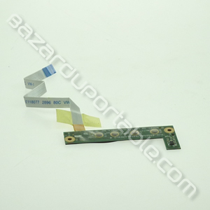 Carte contrôle multimédia avec sa nappe soudée pour IBM Thinkpad SL500