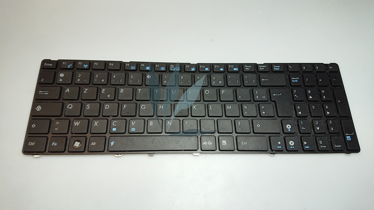 Clavier français noir pour Asus X53s