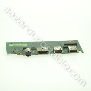Carte sorties USB/HDMI/S-VIDEO/Lecteur de carte SD pour Asus R1E