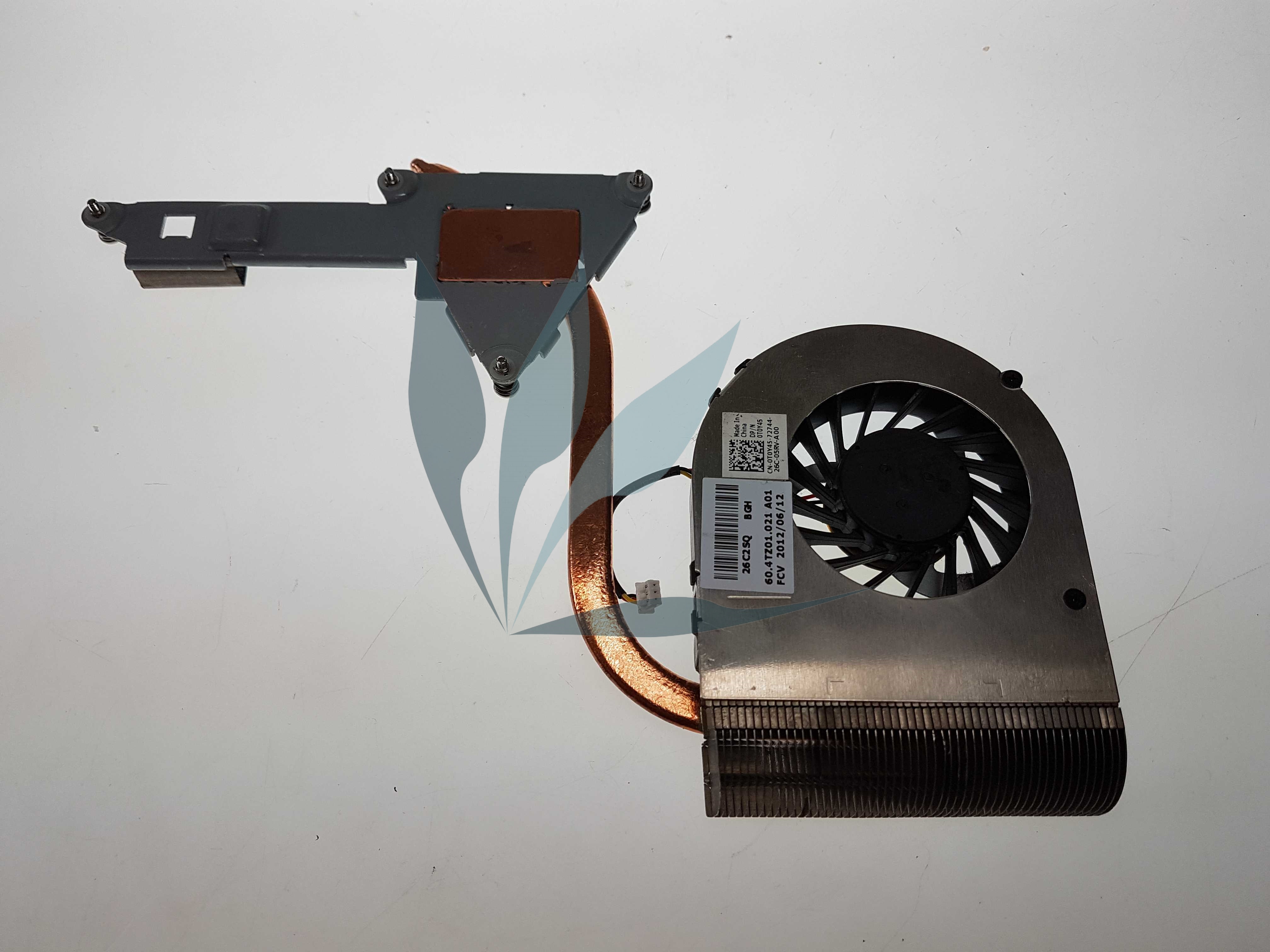 Ventilateur et dissipateur thermique pour DELL Inspiron 3520