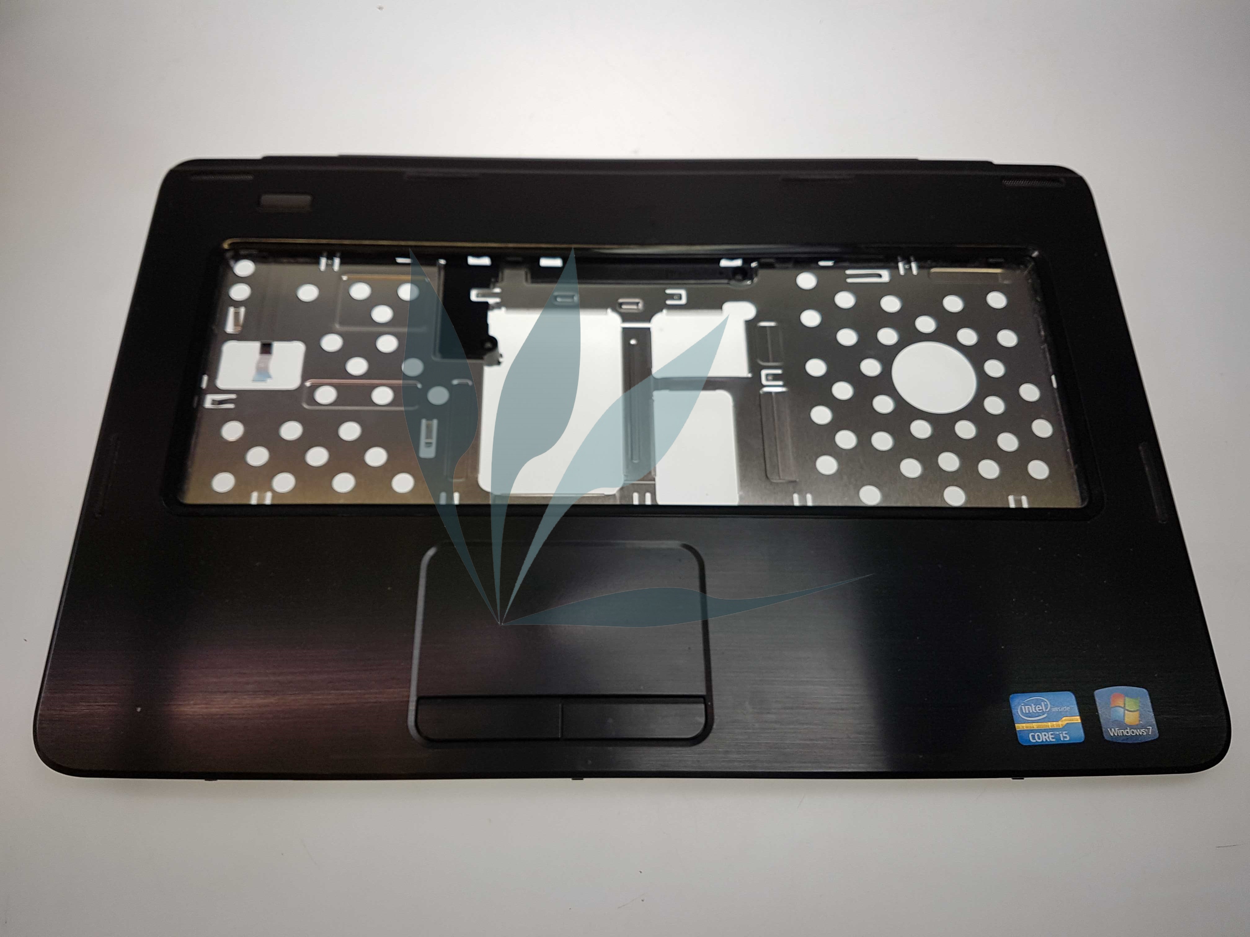 Repose-poignets noir avec touchpad pour DELL Inspiron 3520