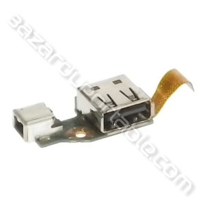 Carte sortie USB et firewire avec sa nappe soudée pour Sony Vaio VGN-TX1XP