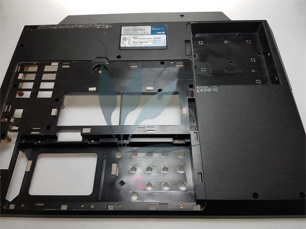 Plasturgie fond de caisse pour Asus G74SX