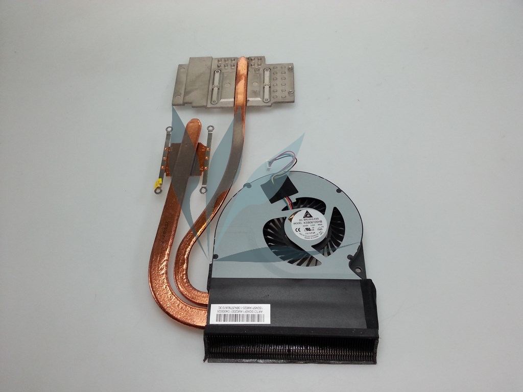 Thermal module du processeur avec radiateur et ventilateur pour Asus N55SF 
