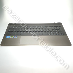 Repose poignée clavier français avec touchpad et sa nappe pour Asus R500V