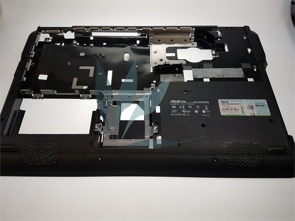 Fond de caisse noir pour Asus X70A