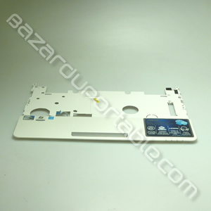 Plasturgie coque, capot repose poignée avec pavé tactile du touchpad et sa nappe pour Asus EeePC 1015CX BLANC