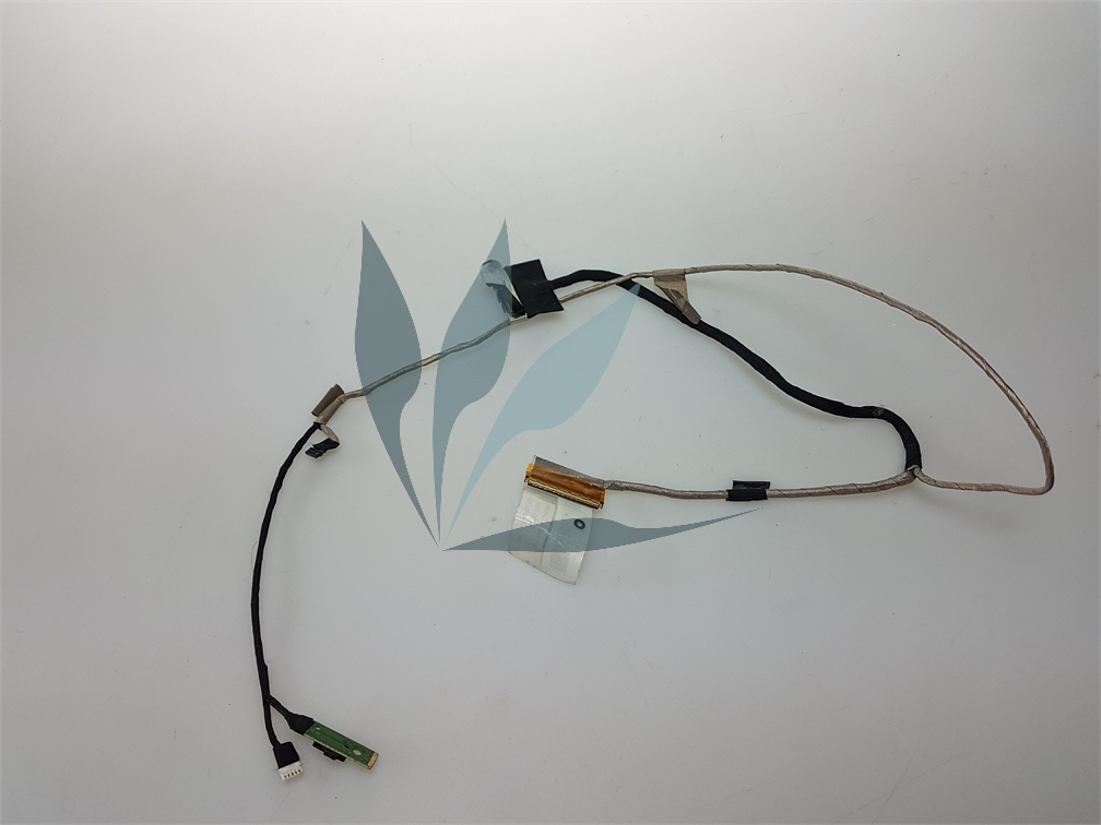 Cable LVDS  pour portable ASUS non tactile.
Connectique LVDS , connecteur 40 pins.
Nappe vidéo de liaison entre la carte mère et la dalle non tactile avec la prise webcam.
LUXSHARE-ICT
14005-01190100
pour ordinateur portable Asus S550CB