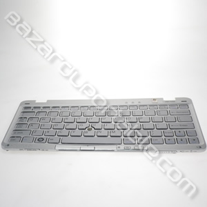 Clavier QWERTY / touchpad et repose poignée pour Sony Vaio VGN-P23G