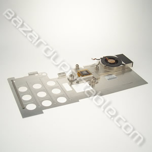 Ventilateurs processeur avec plaque de refroidissement pour Compaq Presario 700 
