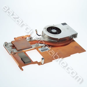 Ventilateur avec sa plaque de refroidissement pour Compaq Evo N1020V 