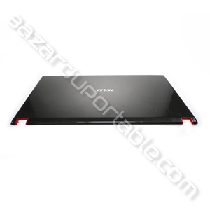 Plasturgie écran capot extérieur pour MSI Megabook GT725