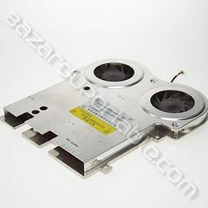 Ventilateur double avec le système de refroidissement pour Clevo NOTEBOOK 5600D