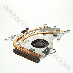 Ventilateur processeur avec le radiateur pour Packard-Bell Easynote MV85