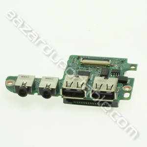 Carte audio avec sorties USB et lecteur de carte pour DELL Inspiron 1564