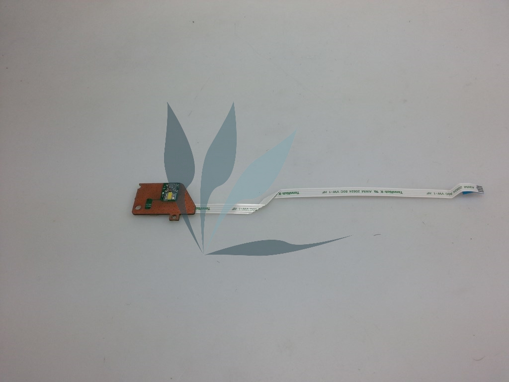 Plaque bouton allumage avec nappe pour Toshiba Satellite L50-B