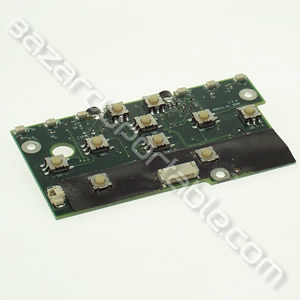 Carte boutons D/G du touchpad pour Compaq Presario 1200 (version AMD avec controle multimédia et sortie audio)