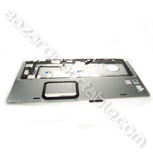 Plasturgie coque capot supérieur repose poignée avec pavé tactile du touchpad et emplacement pour le lecteur d'enpreintes digitale pour HP pavilion DV9000