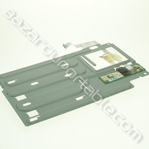 Carte boutons D/G touchpad sur sa plaque de fixation pour Acer Travelmate 2350