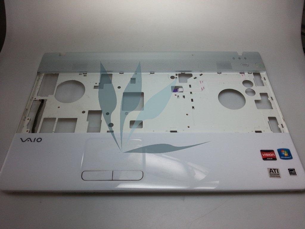 Plasturgie coque capot repose poignée blanc avec pavé tactile du touchpad pour Sony VPC EF4E1E