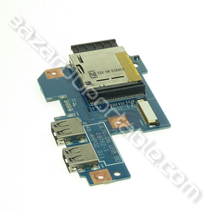 Carte sorties USB et lecteur carte SD pour Emachine G640G