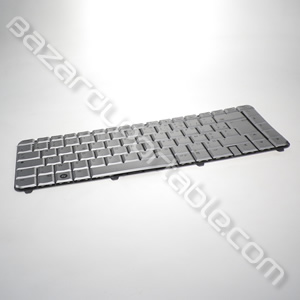Clavier français Argent pour HP pavilion DV5-1