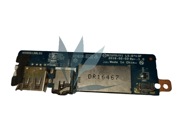 Circuit usb et carte SD pour Lenovo Yoga 510-14IKB