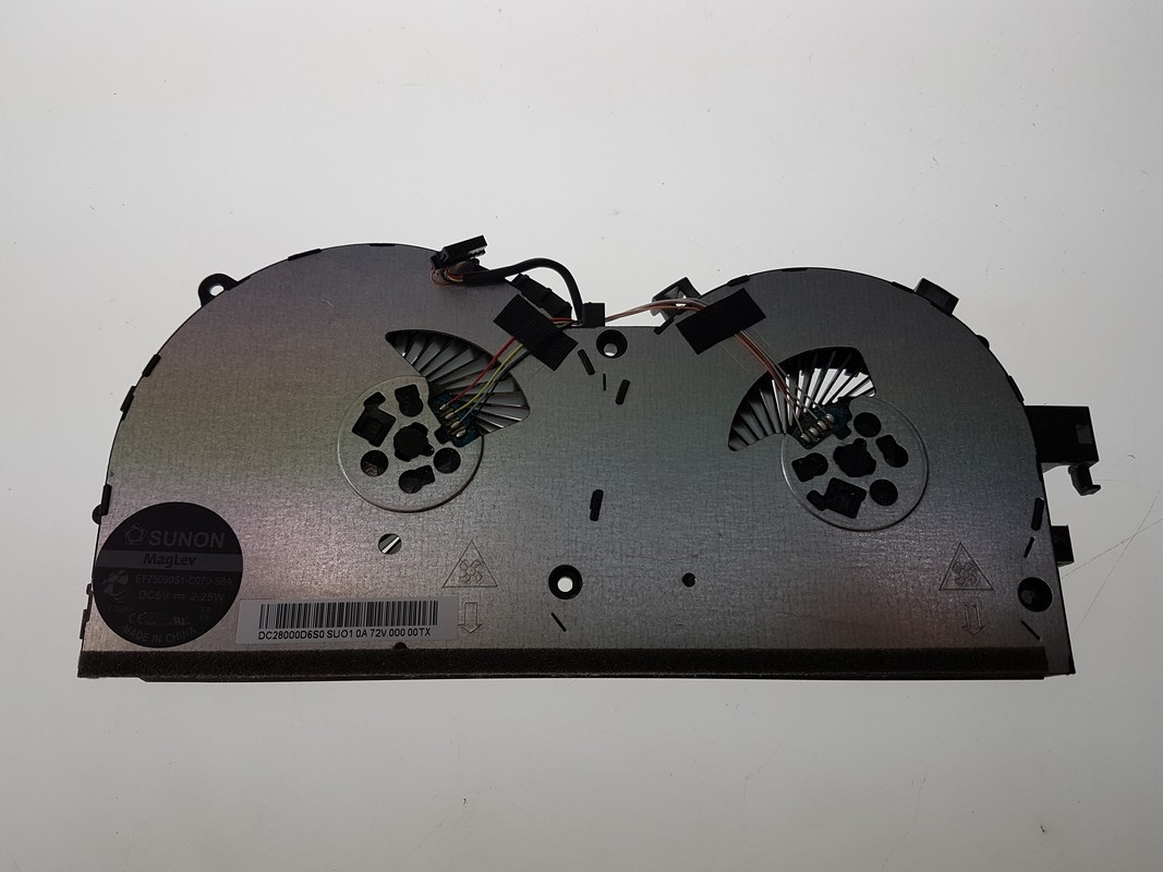 Ventilateur pour Lenovo Y520-15IKBN