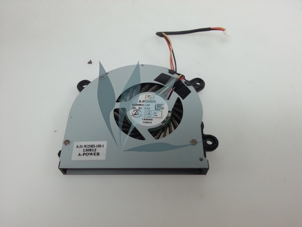 Ventilateur pour Clevo W550EU