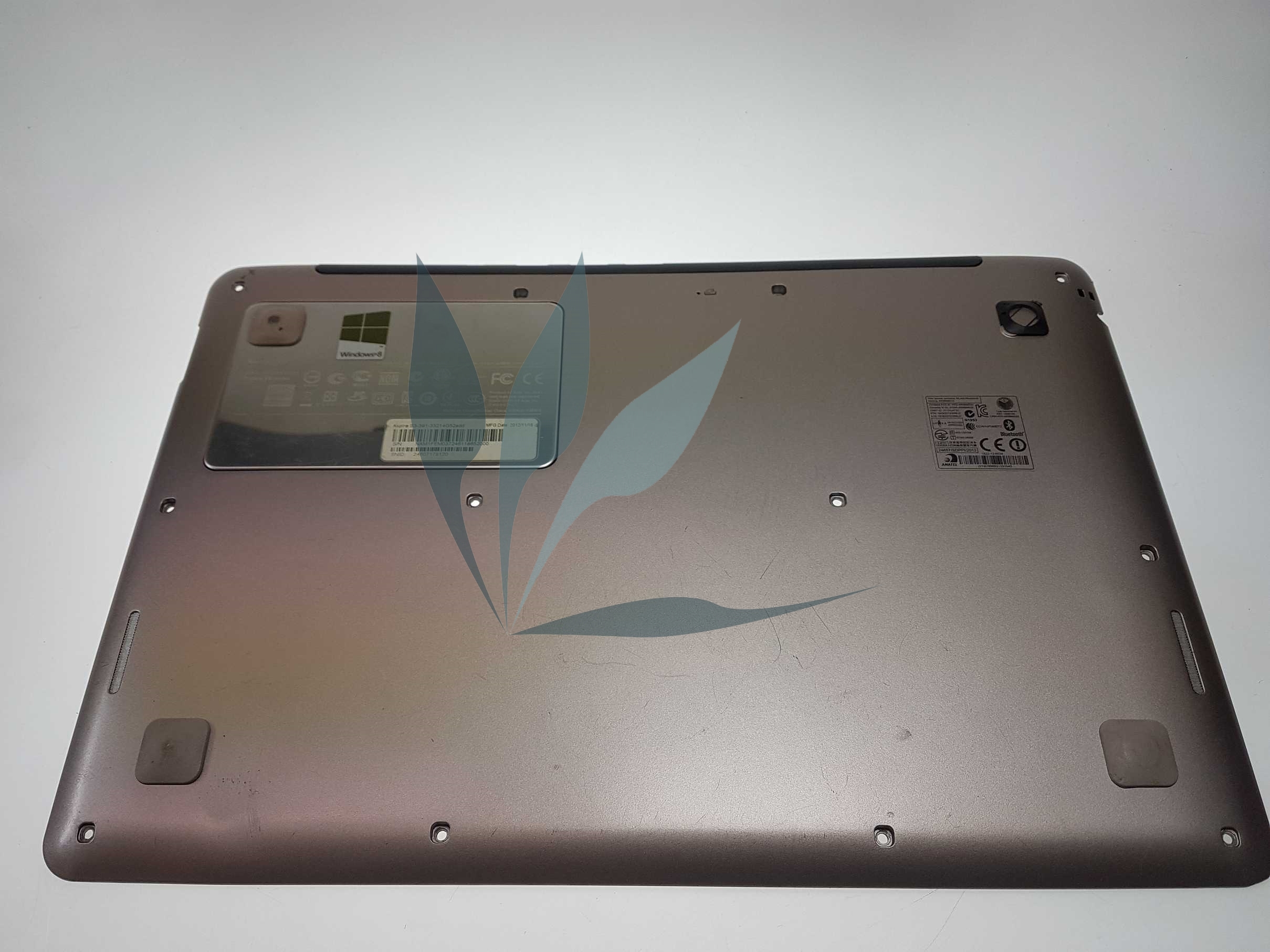 Fond de caisse couleur champagne pour Acer Aspire S3-391