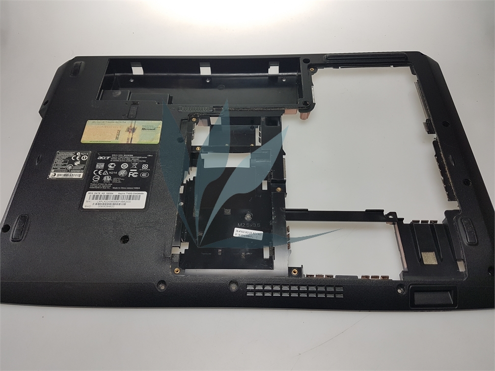 Fond de caisse noir pour Acer Aspire 7740G