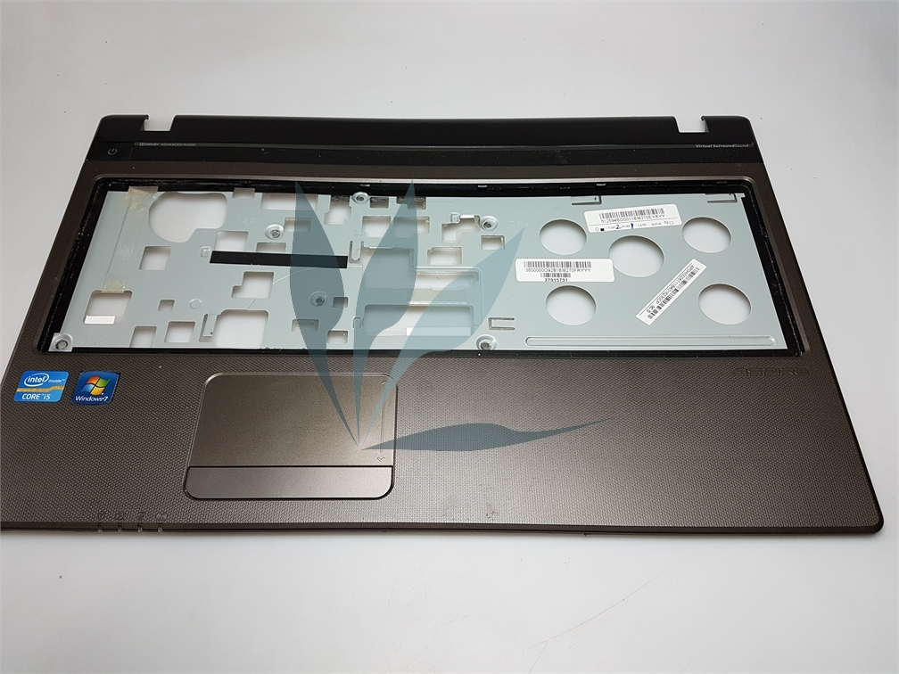 Plasturgie coque repose poignets avec pavé tactile et sa nappe pour Acer Aspire 5750