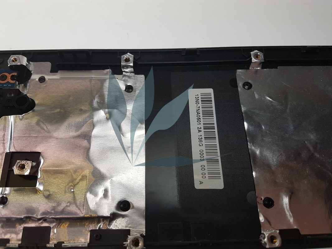 Plasturgie repose-poignets noir avec touchpad pour Acer Aspire V3-771G