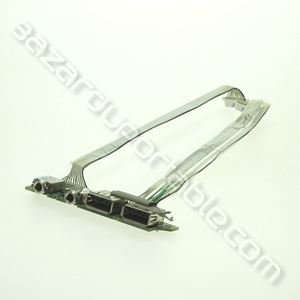 Carte sorties audio et sorties USB avec leur câbles soudés pour Compaq Notebook NX7400