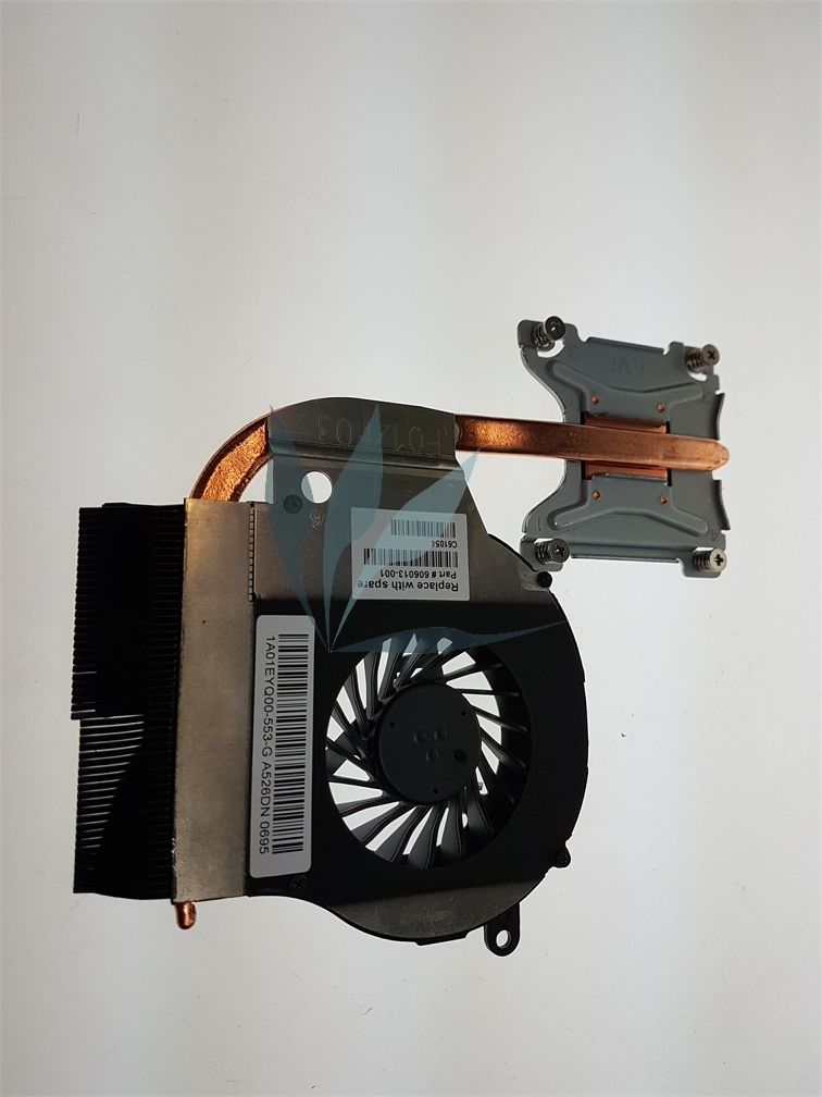 Ventilateur et radiateur pour Compaq Notebook G72 type Intel