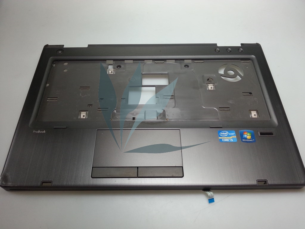 Plasturgie coque capot repose poignée inférieur avec touchpad et nappe pour HP Probook 6460B