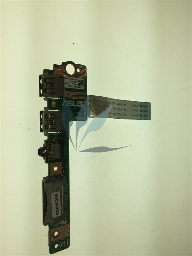 Circuit audio et usb avec nappe soudée pour Asus S400CA
