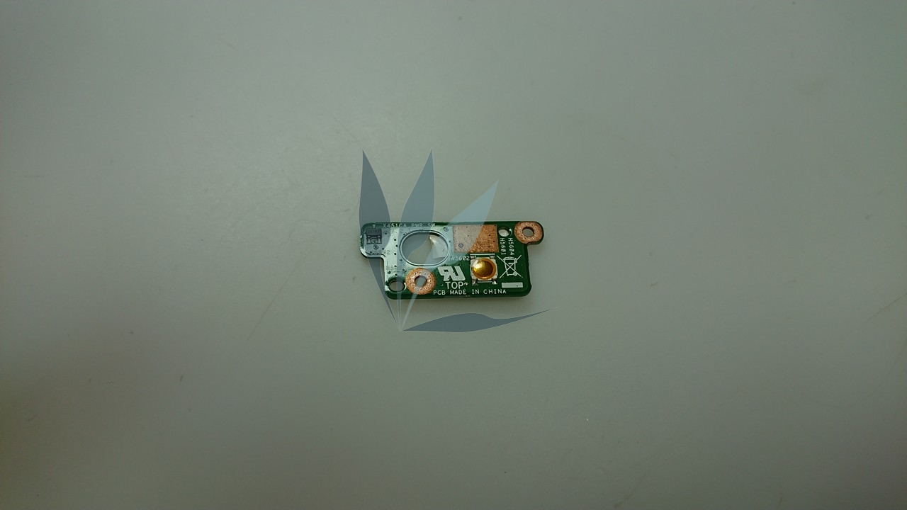 Circuit boutton allumage Asus X451CA