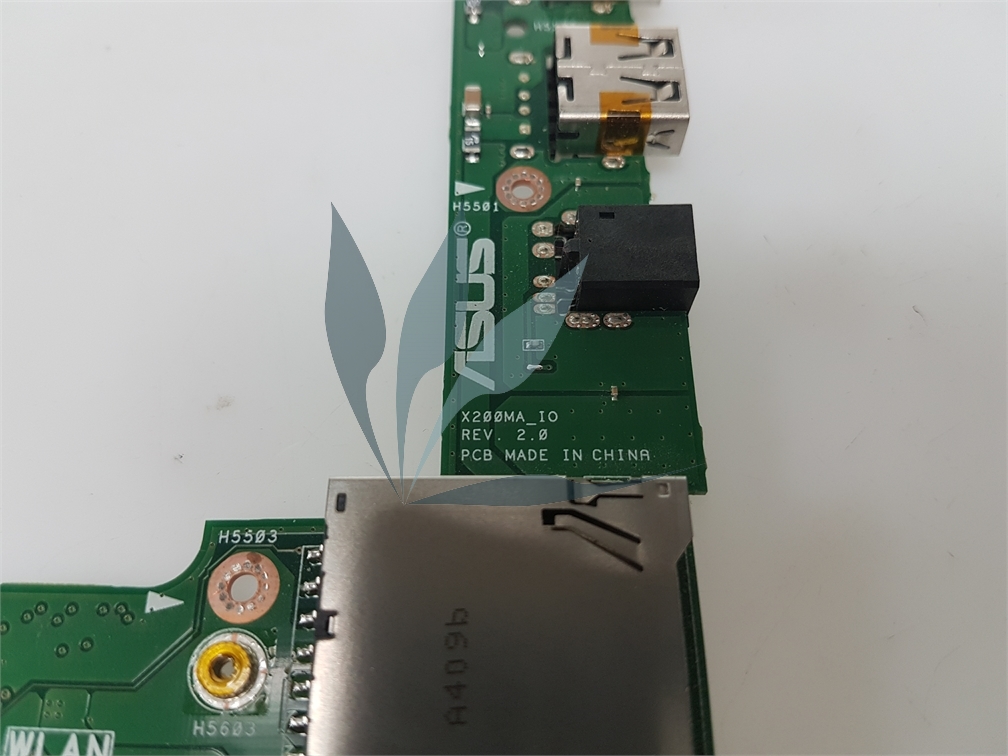 Connecteur USB & Jack audio pour ordinateur portable Asus F200M / X200M