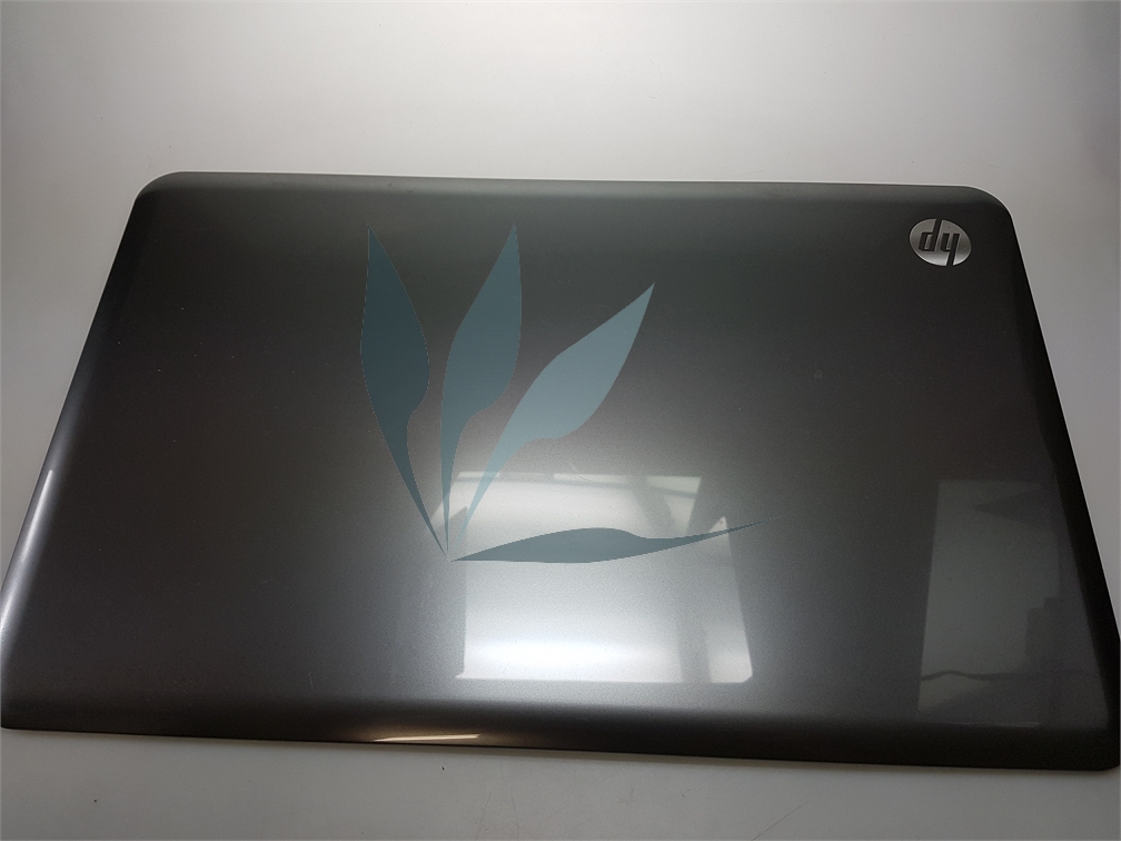 Plasturgie capot écran extérieur gris anthracite avec antenne pour HP Pavilion G7-1131sf