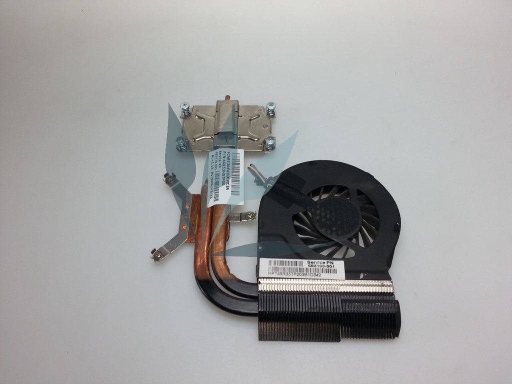Ventilateur et kit de refroidissement pour HP Pavilion G7-2257