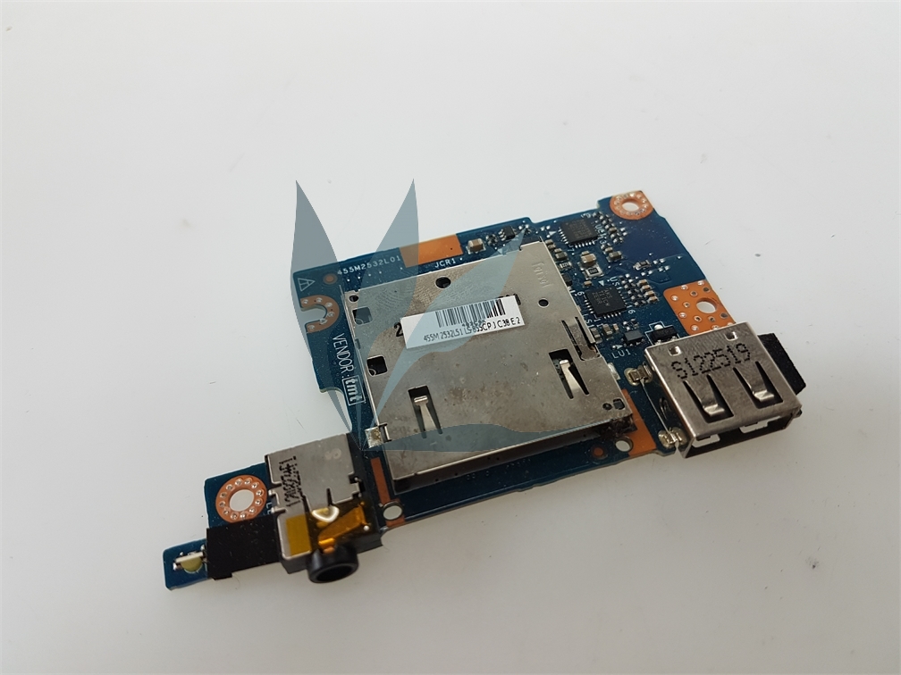 Circuit USB et lecteur carte SD avec nappe pour HP Spectre XT Ultrabook 13-2100ea