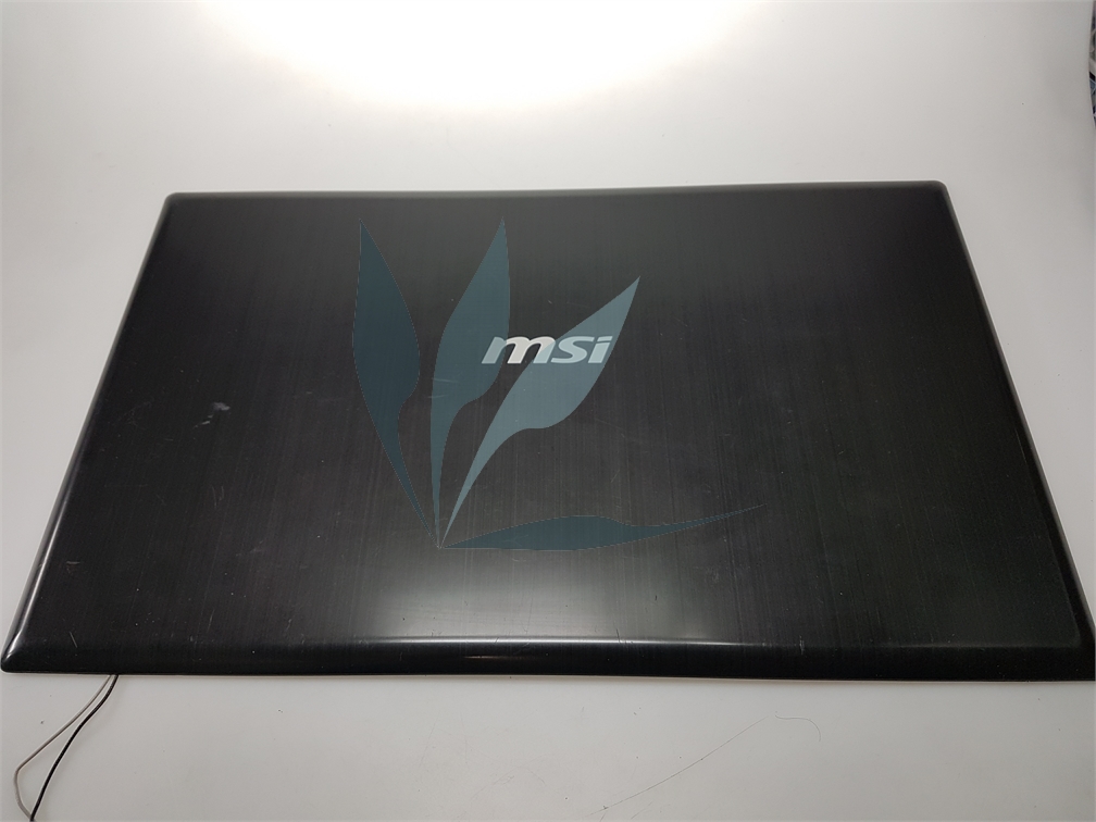 Capot écran noir avec antenne et webcam pour MSI GP60-20D