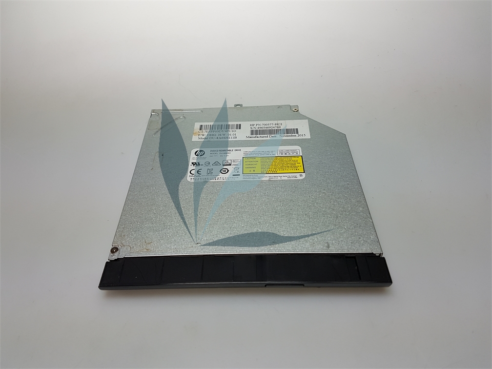 Lecteur graveur DVD/RW avec bezel pour HP Pavilion 15-ac195nl