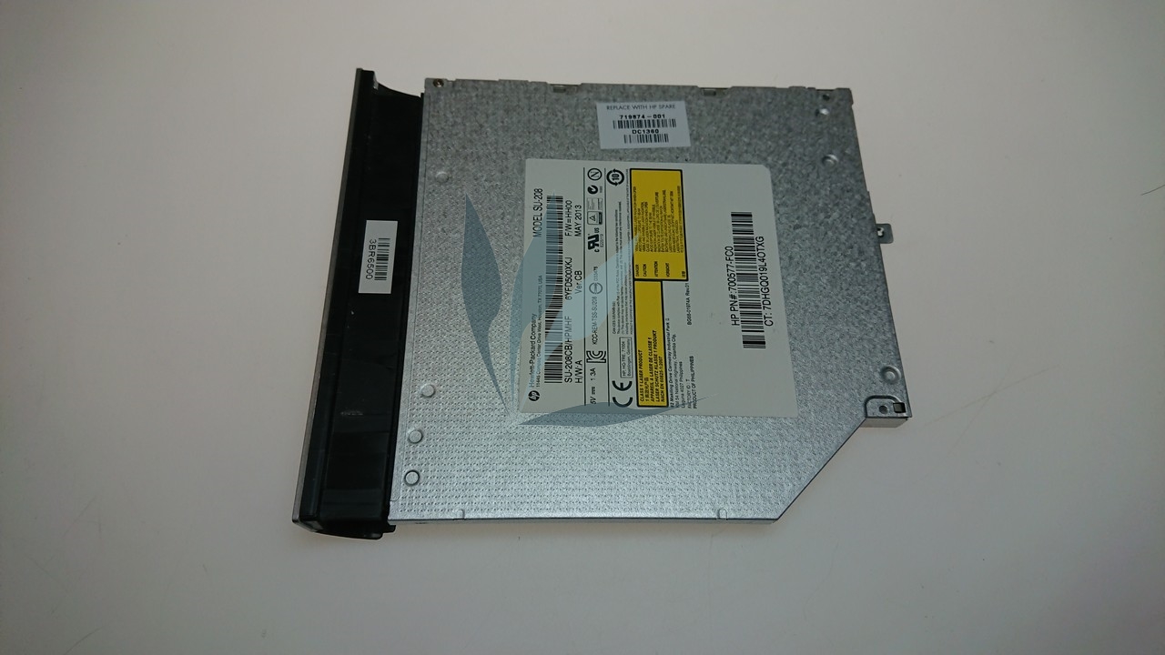 Lecteur graveur DVD avec bezel pour HP Pavilion 15-E