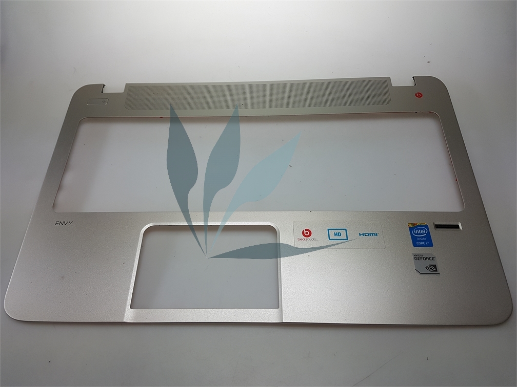 Repose-poignets gris clair sans touchpad pour HP Envy 15-j108nf