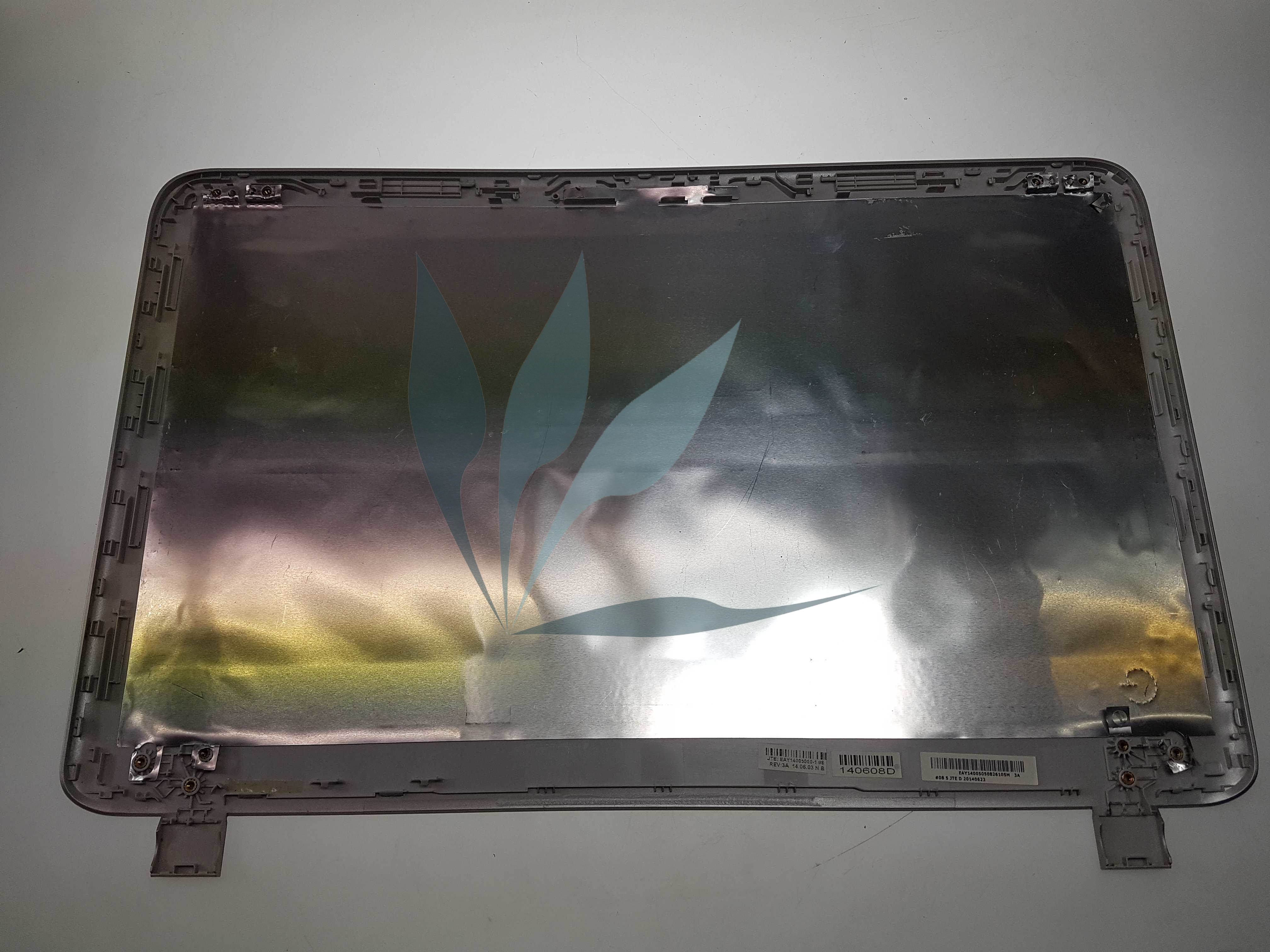 Capot supérieur écran blanc pour HP 15-p005nf