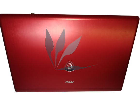 Capot rouge avec cablage pour MSI GS70
